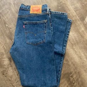 LEVI’S 513 Slim Straight Jeans 34 X 32